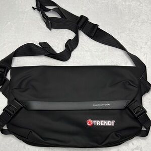 Mark Ryden Postman Black Crossbody Messenger Bag